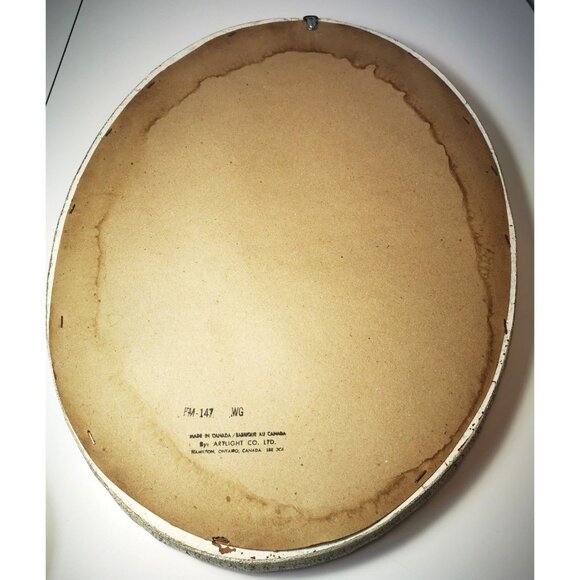 Mirror Oval Vintage Ornate - Artlight Co. Ltd. - Made in Canada - Picture 9 of 10